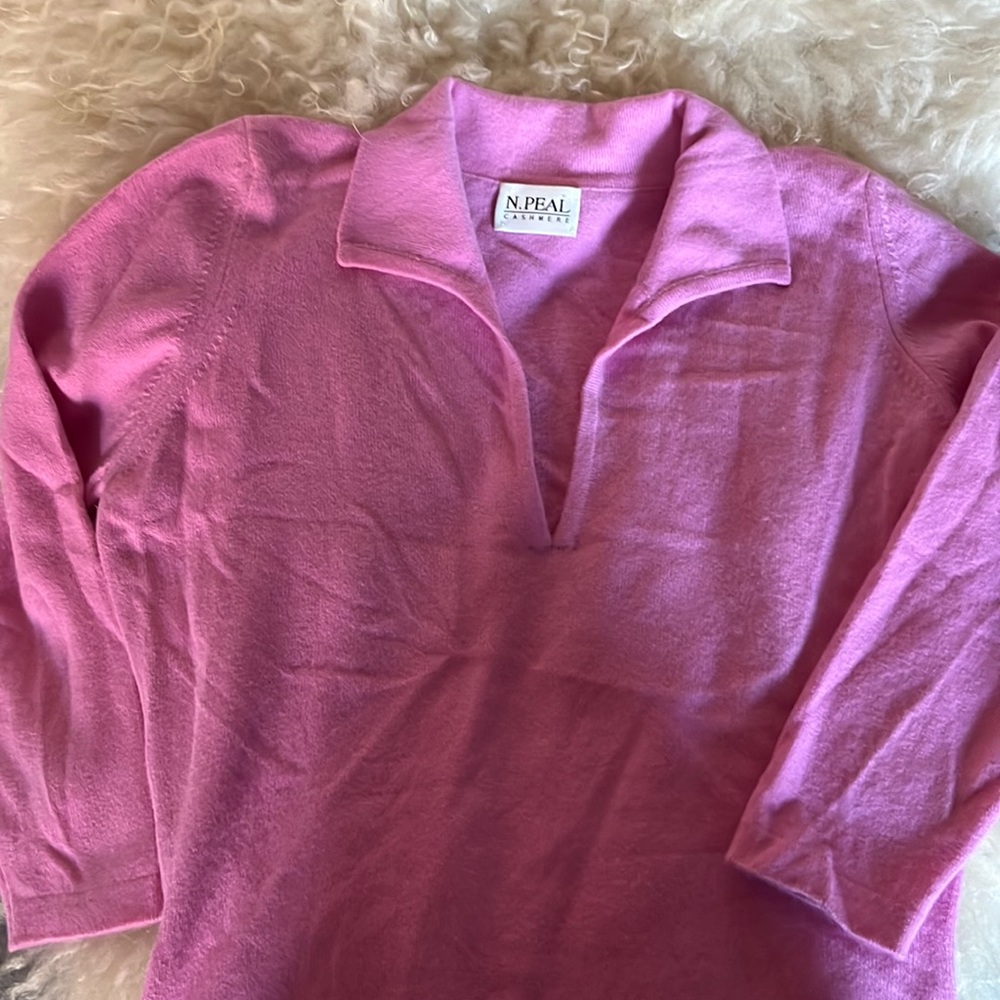 Vintage 100% Cashmere sweater polo